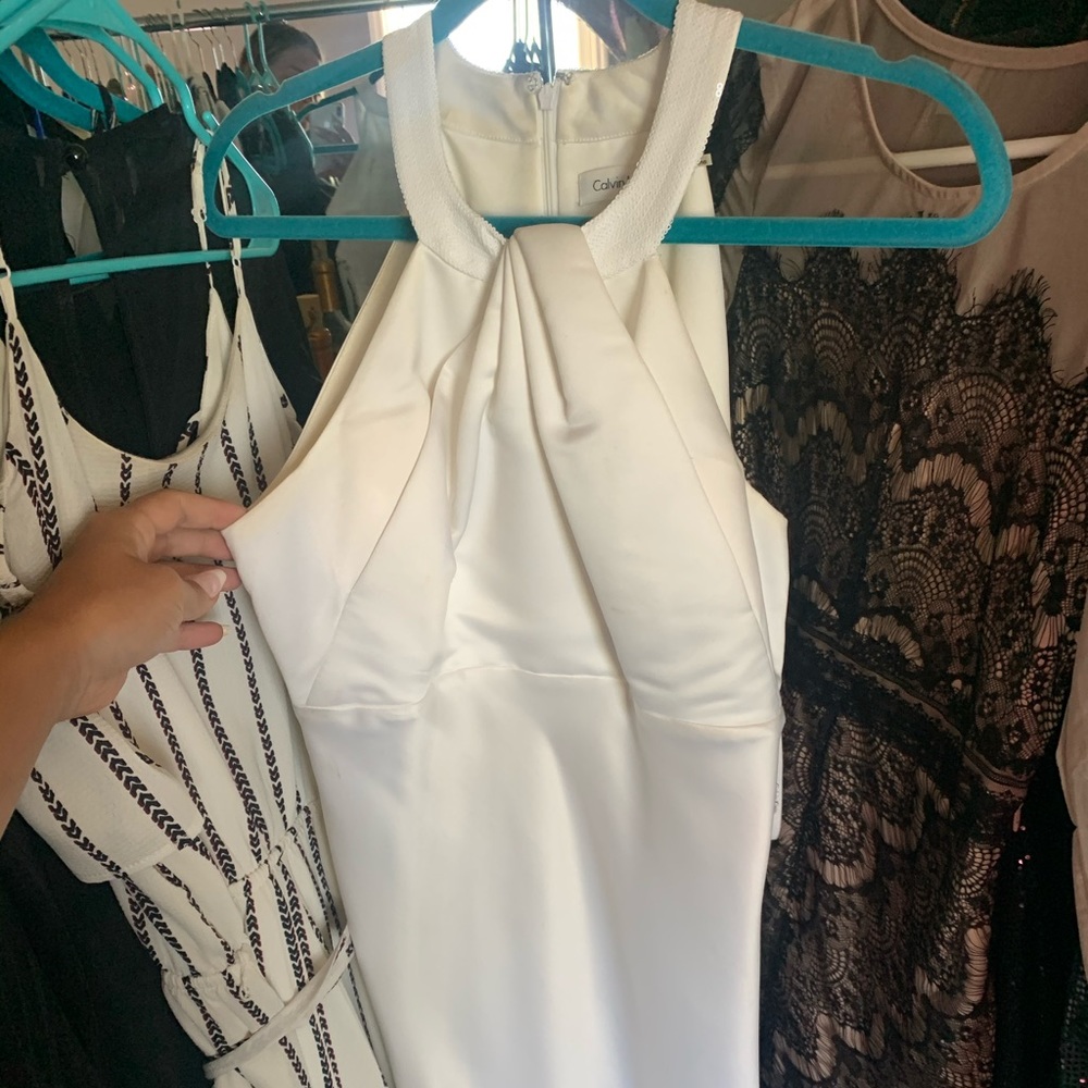 White dress